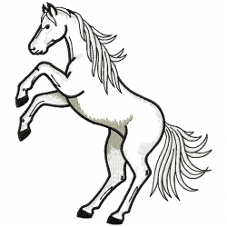 Horses Embroidery Design 10 Horses Embroidery Design 10